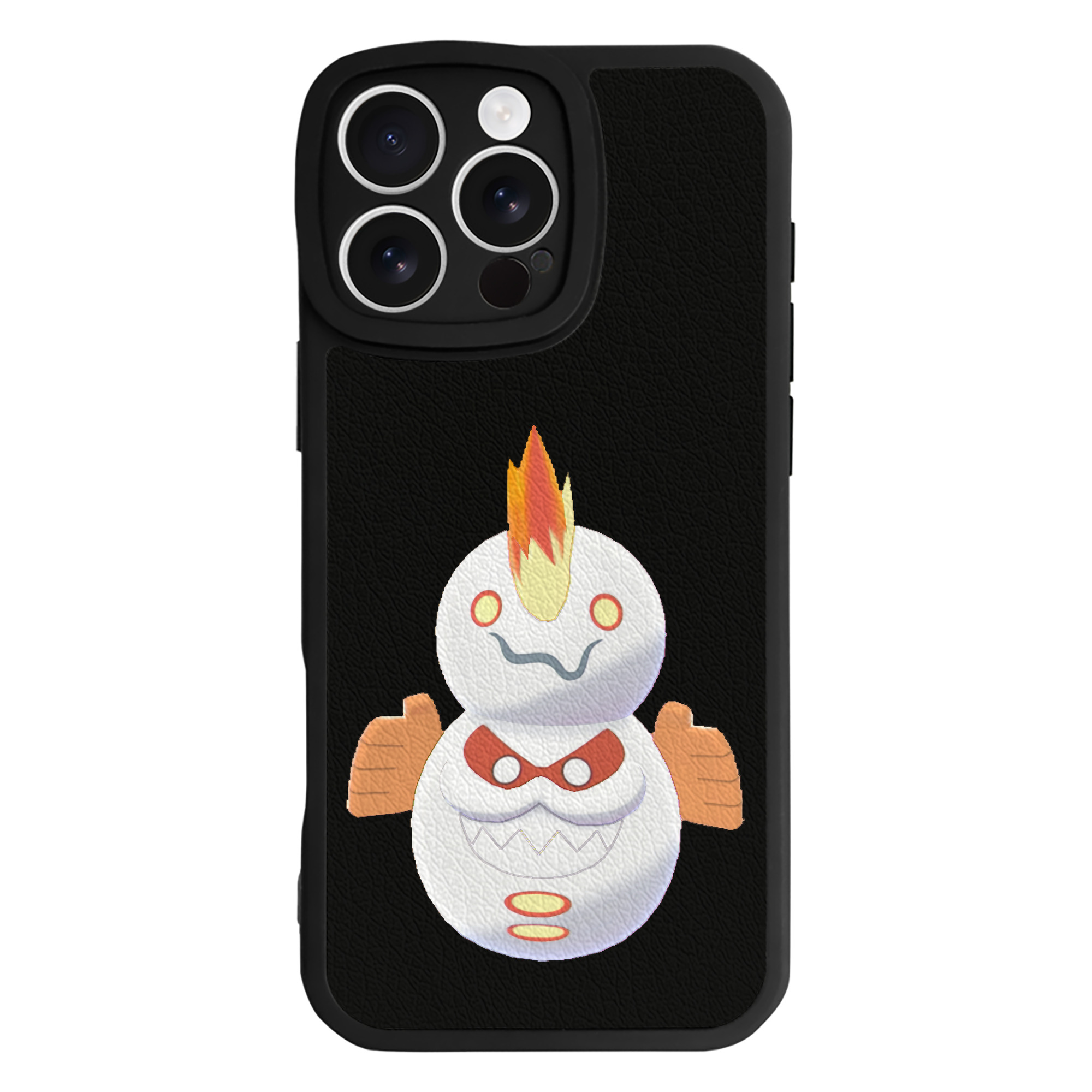 （画像用） ポケットモンスター Pokémon 【iPhone 16シリーズ対応】シリコンスマホケース（レザー調） 材質：シリコン